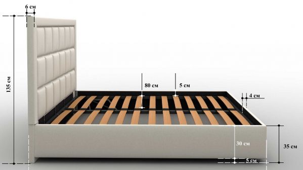Кровать Sleeptek Premier 2 с подъемным механизмом (Премиер&nbsp;2&nbsp;с&nbsp;подъемным&nbsp;механизмом)